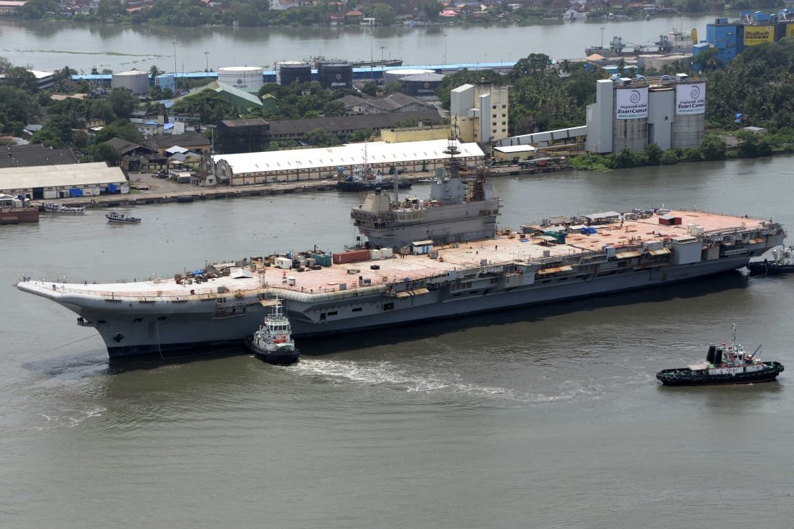 Indian Naval Ship Tarkash on Operational Deployment to Mauritius
