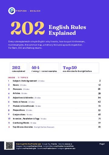202 English Rules Explained PDF cover