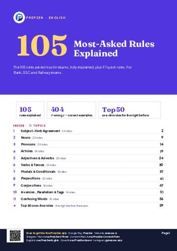 Most-Asked Rules Explained PDF cover